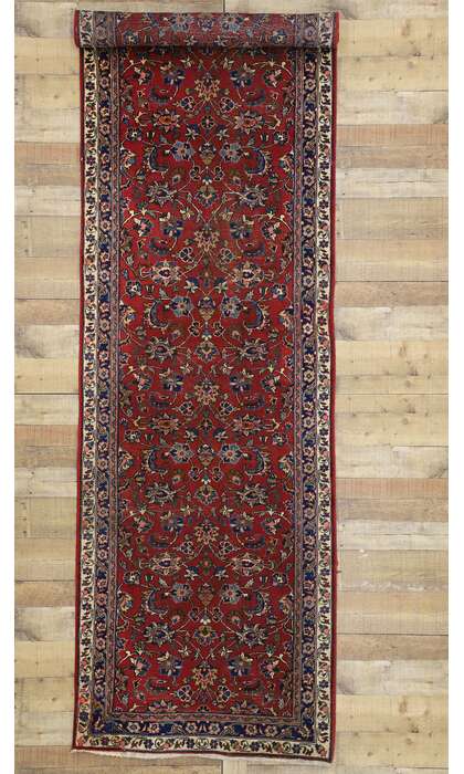 3 x 12 Antique Mashad Rug 75353