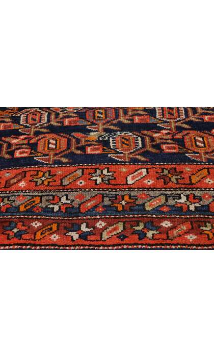 4 x 12 Antique Persian Kurdish Rug 76615