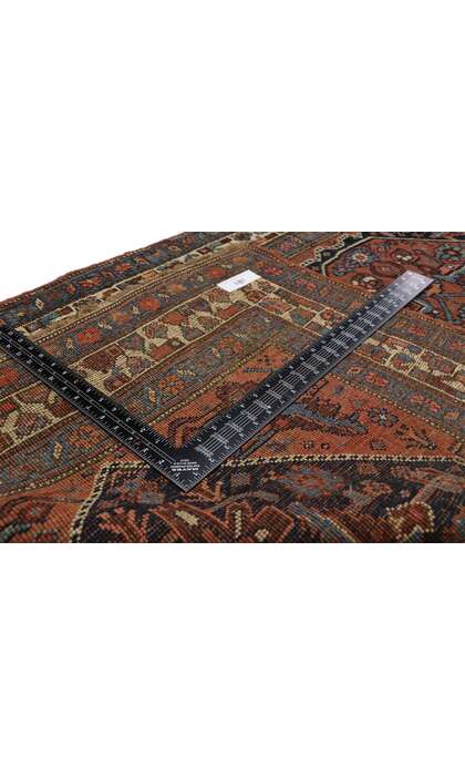 4 x 17 Antique Bijar Rug 76653