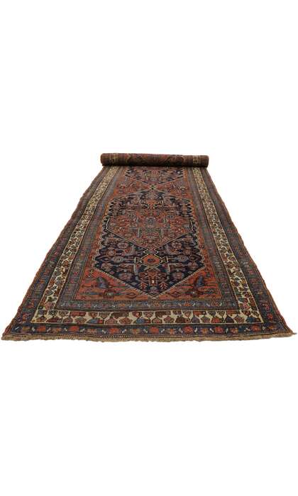 4 x 17 Antique Bijar Rug 76653