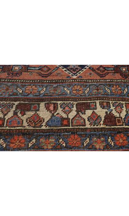 4 x 17 Antique Bijar Rug 76653