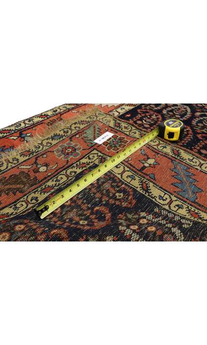 4 x 17 Antique Bijar Rug 76944