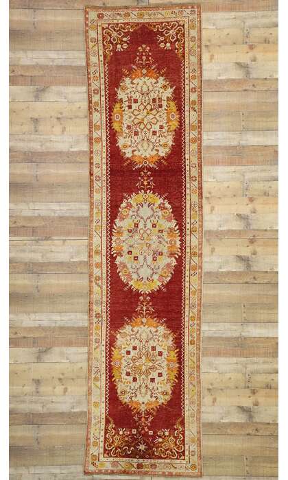 3 x 12 Vintage Oushak Rug 77339