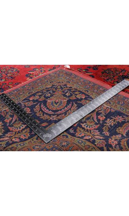 11 x 17 Antique Kashan Rug 77370