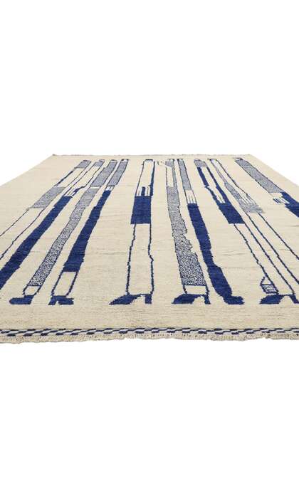 10 x 14 Figurative Moroccan Area Rug 80532