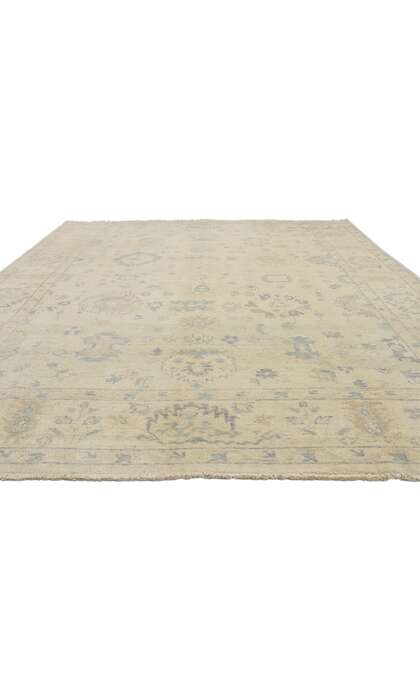 8 x 10 Vintage-Inspired Oushak Rug 30201