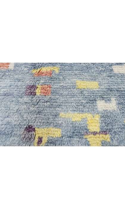 10 x 14 Color Block Moroccan Rug 30356