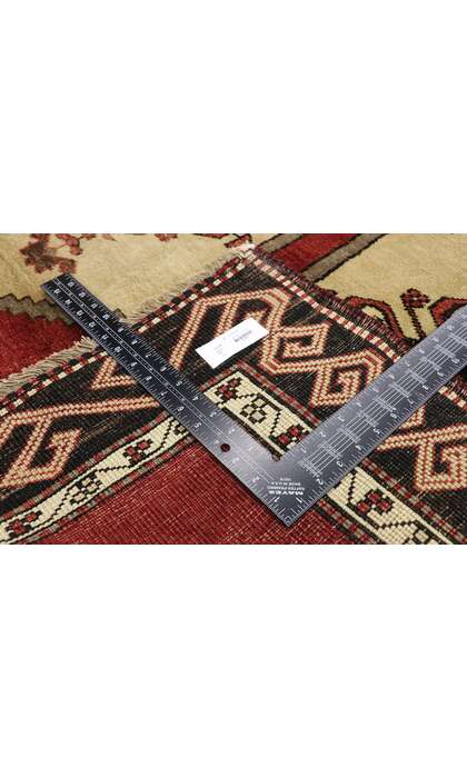 4 x 13 Vintage Turkish Oushak Rug 50469