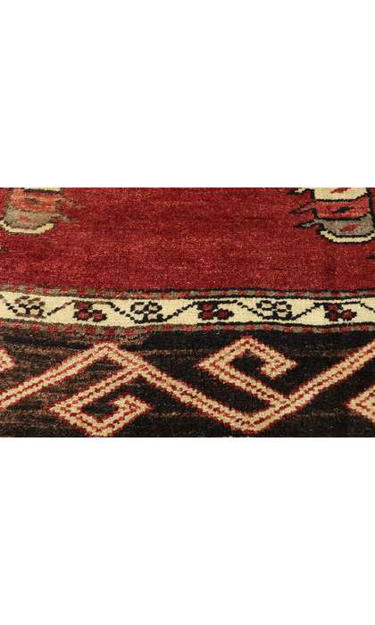 4 x 13 Vintage Turkish Oushak Rug 50469