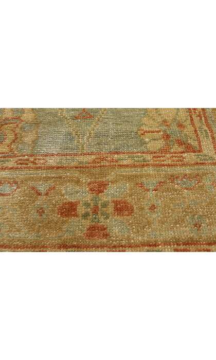 3 x 13 Modern Mediterranean Style Oushak Rug Runner 50539