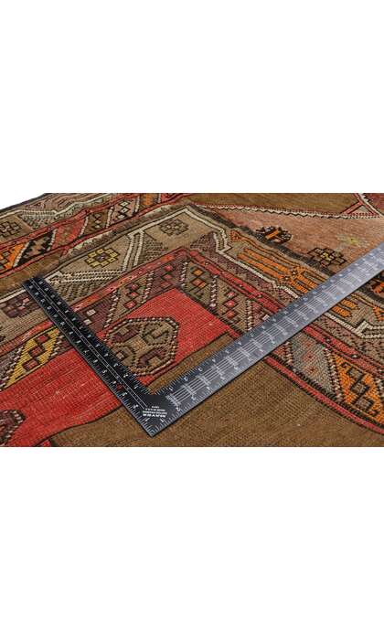 4 x 12 Vintage Turkish Oushak Rug 51052