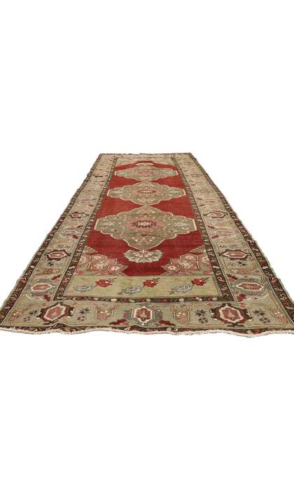 4 x 12 Vintage Oushak Rug 51552