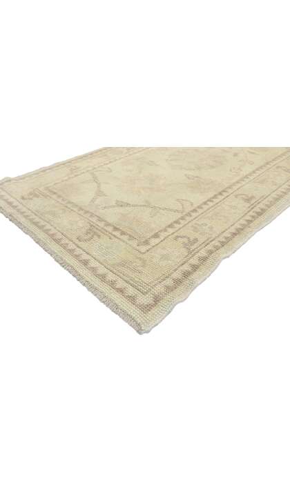 3 x 13 Neutral Oushak Runner 51621