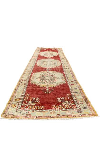 3 x 13 Vintage Turkish Oushak Rug 52129