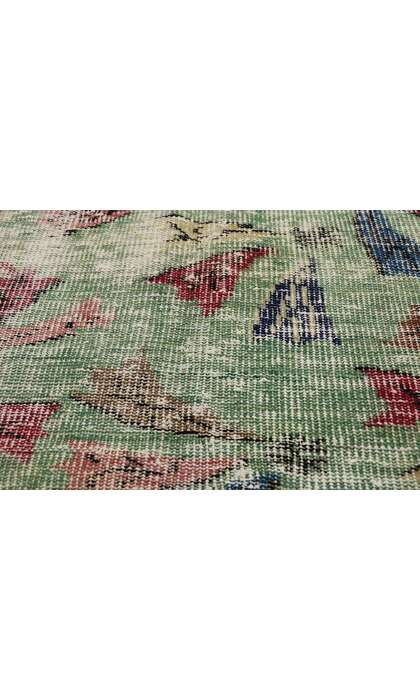 6 x 9 Zeki Muren Vintage Turkish Sivas Rug 52575