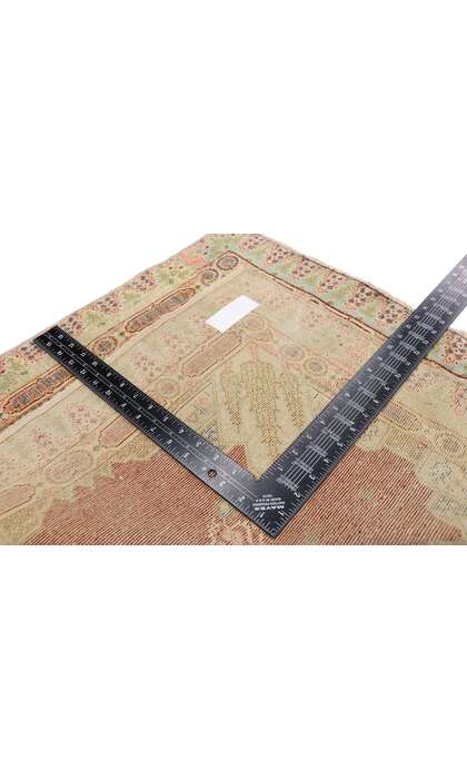 2 x 3 Vintage Sivas Silk Rug 52585