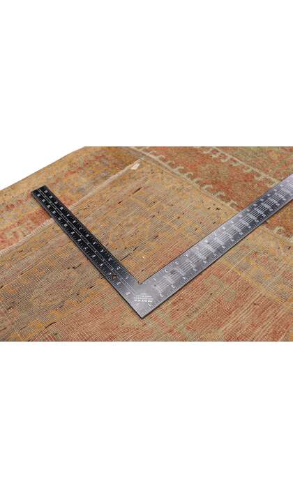 3 x 4 Antique Turkish Oushak Rug 52607