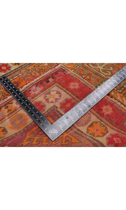 3 x 8 Vintage Oushak Rug 52614