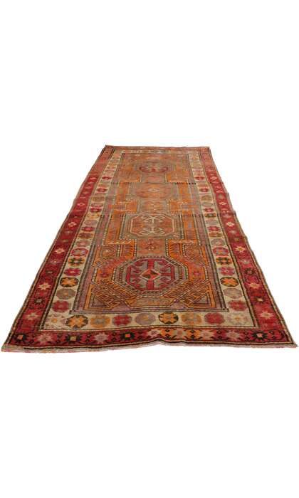 3 x 8 Vintage Oushak Rug 52614