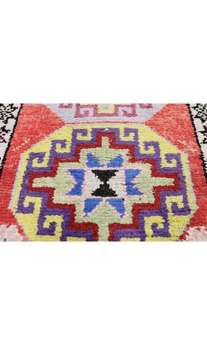 3 x 10 Vintage Oushak Rug 52639