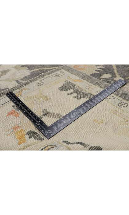 9 x 12 Modern Oushak Rug 52643