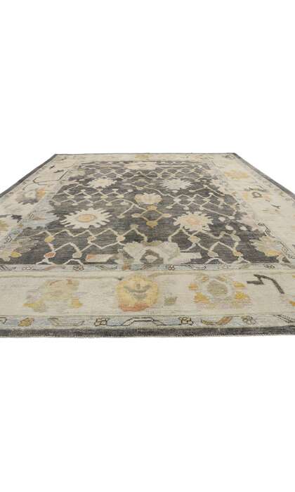 9 x 12 Modern Oushak Rug 52643