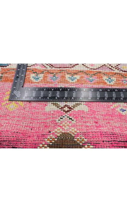 2 x 11 Vintage Turkish Oushak Rug Runner 52662