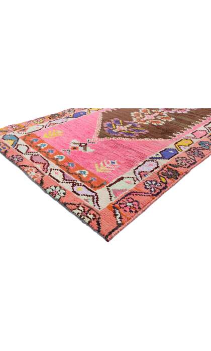 2 x 11 Vintage Turkish Oushak Rug Runner 52662