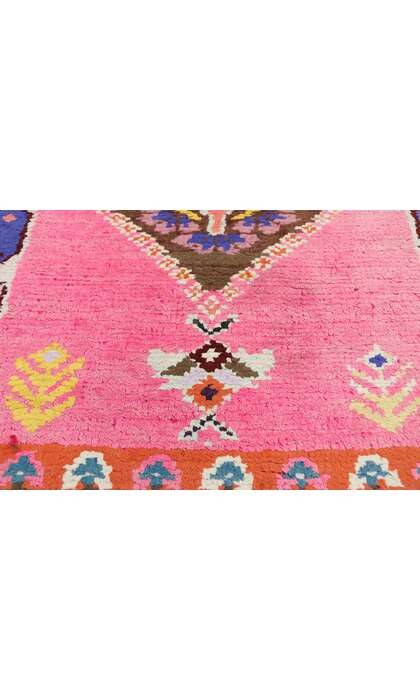 2 x 11 Vintage Turkish Oushak Rug Runner 52662