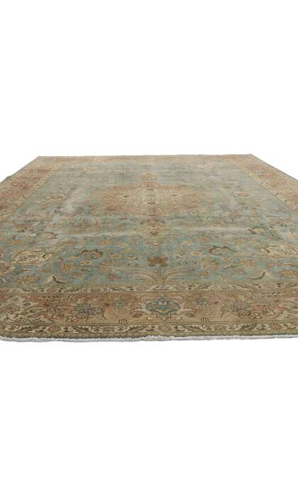 10 x 13 Vintage Tabriz Rug 52664