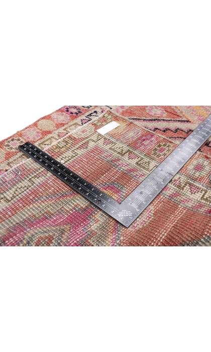 3 x 12 Vintage Turkish Oushak Rug Runner 52665