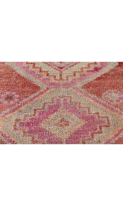 3 x 12 Vintage Turkish Oushak Rug Runner 52665
