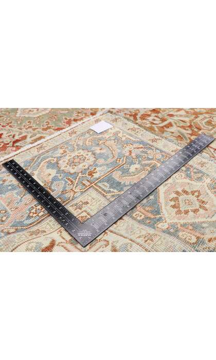 8 x 12 Vintage Heriz Rug 52667