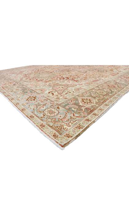 8 x 12 Vintage Heriz Rug 52667