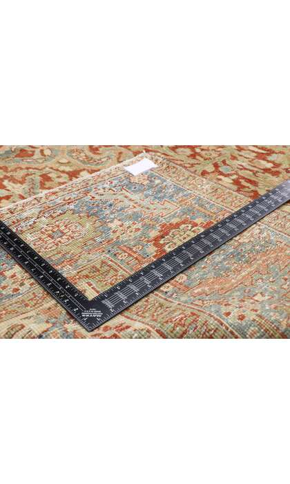 8 x 11 Vintage Heriz Rug 52670