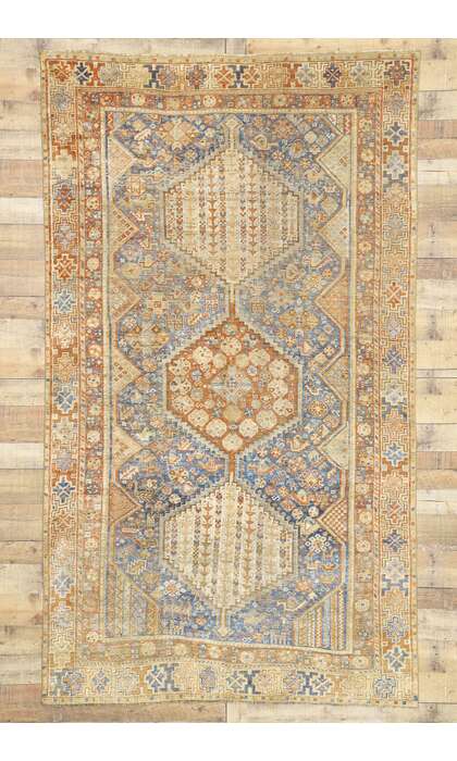 6 x 10 Antique Shiraz Rug 52677
