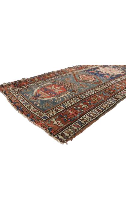 3 x 13 Antique Kazak Rug 73247