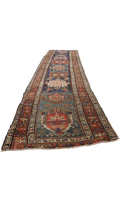 3 x 13 Antique Kazak Rug 73247