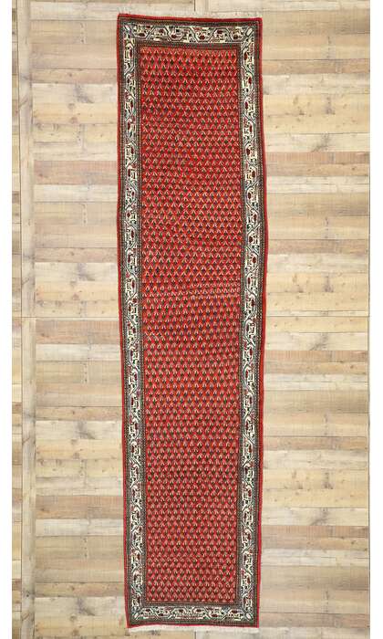 3 x 14 Vintage Hamadan Rug 76161