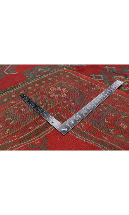 12 x 14 Antique Turkish Oushak Rug 76606