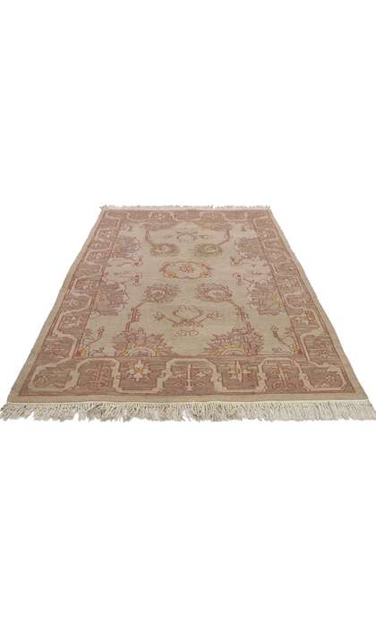 4 x 5 Vintage Soumak Rug 77380