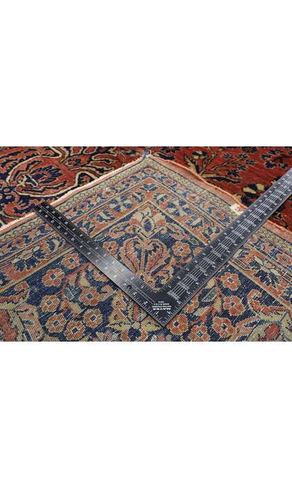 11 x 23 Antique Sarouk Rug 77381