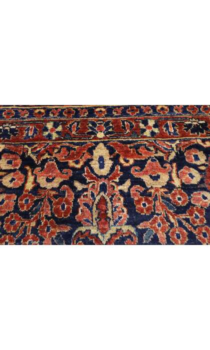 11 x 23 Antique Sarouk Rug 77381