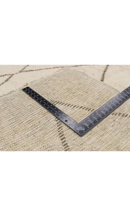 10 x 14 Modern Moroccan Area Rug 80541