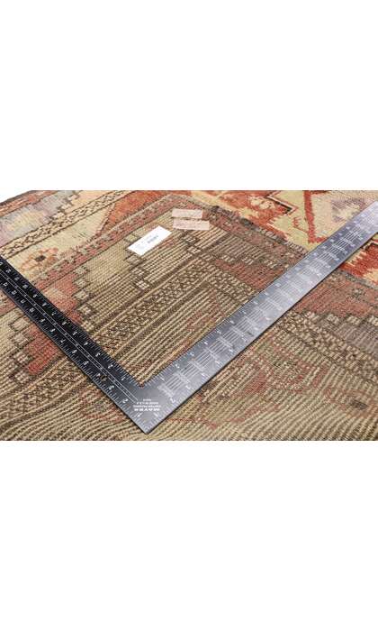 3 x 7 Vintage Turkish Oushak Rug 50173