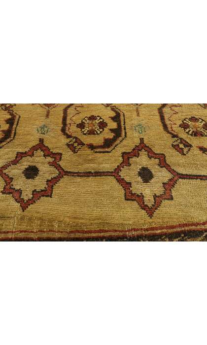 2 x 12 Vintage Turkish Oushak Rug 50463