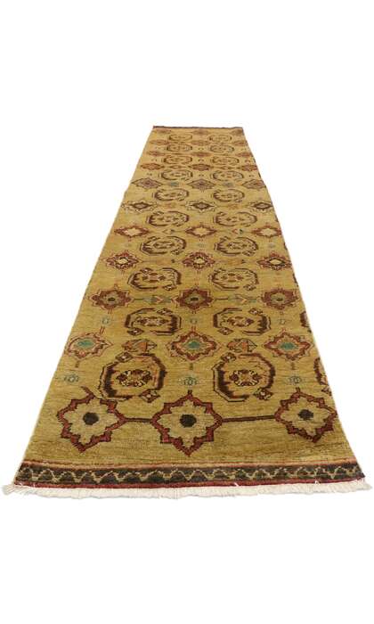 2 x 12 Vintage Turkish Oushak Rug 50464