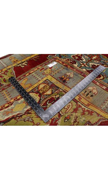 4 x 12 Vintage Oushak Rug 50587
