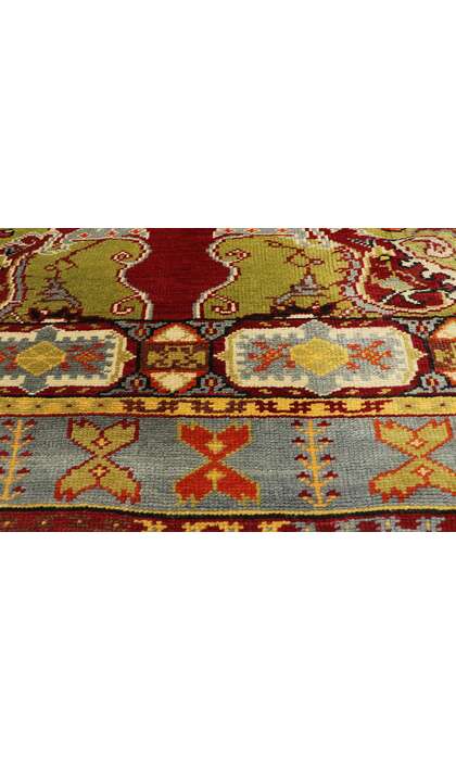 4 x 12 Vintage Oushak Rug 50587