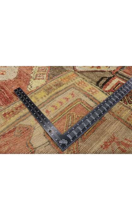 4 x 12 Vintage Turkish Oushak Rug 50645